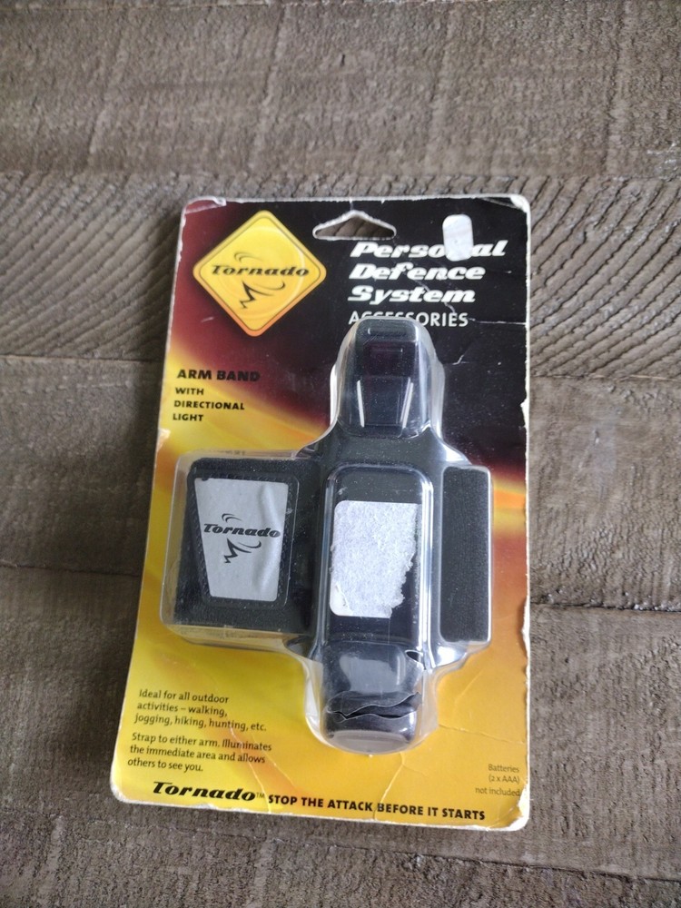 Tornado Personal Defence System Arm Band With Directional Light
