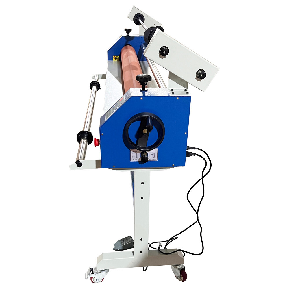 63 in Semi-Automatic Cold Laminator Machine 110V Wide Format Laminator Machine