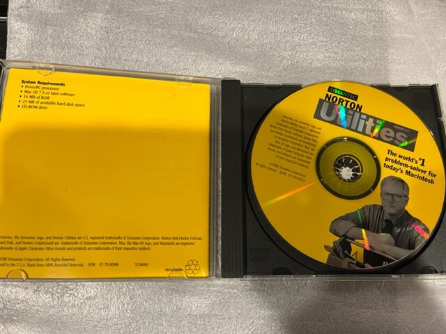Norton Utilities Version 4.0 CD-ROM
