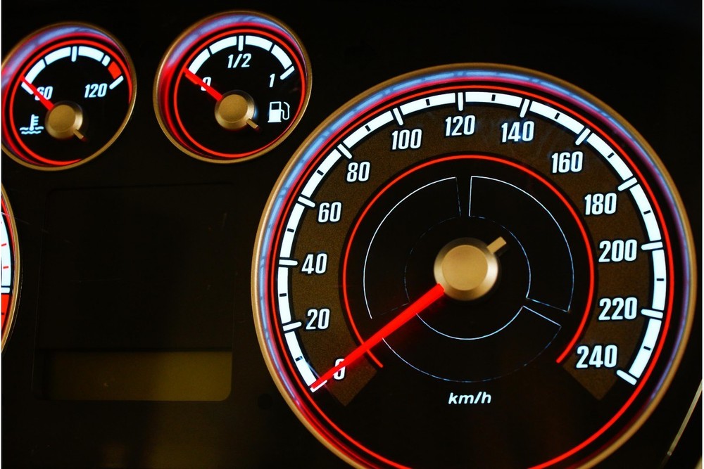 Ford Focus MK2 Glow Gauge Plasma Dials Speedometer Dial Glow Shift Indicator
