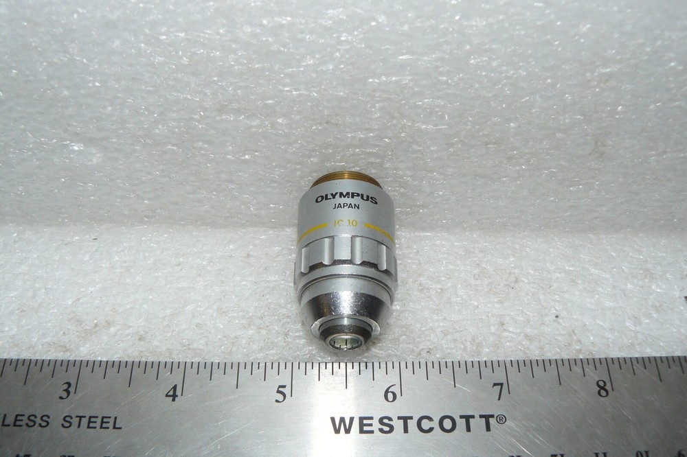 OLYMPUS MD PLAN 10 0.25 IC 10 10X 113036 MICROSCOPE OBJECTIVE