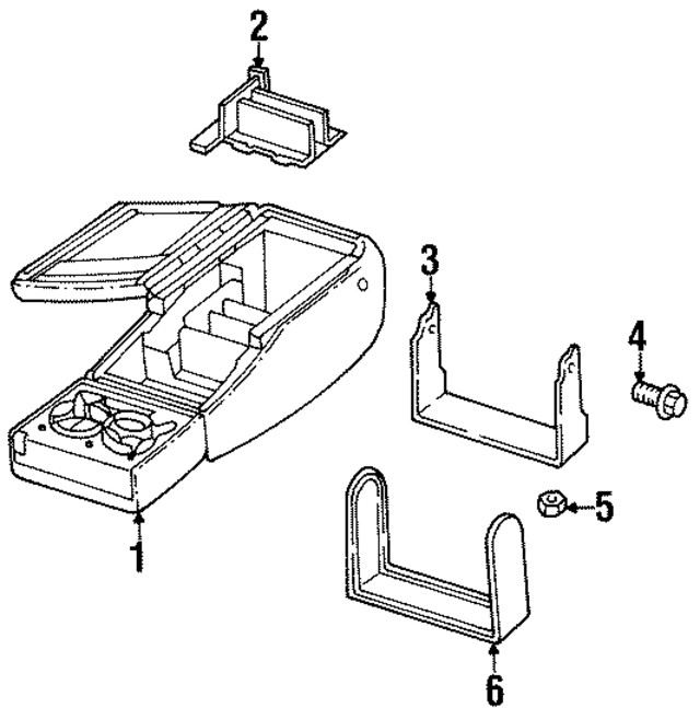 Genuine GM Support Bracket Bolt 20152150