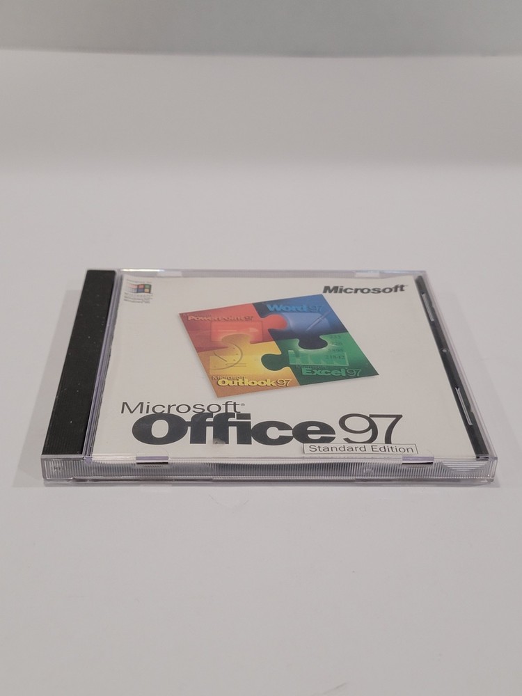 Microsoft Office 97 Standard Edition (PC CD-ROM with CD Key)