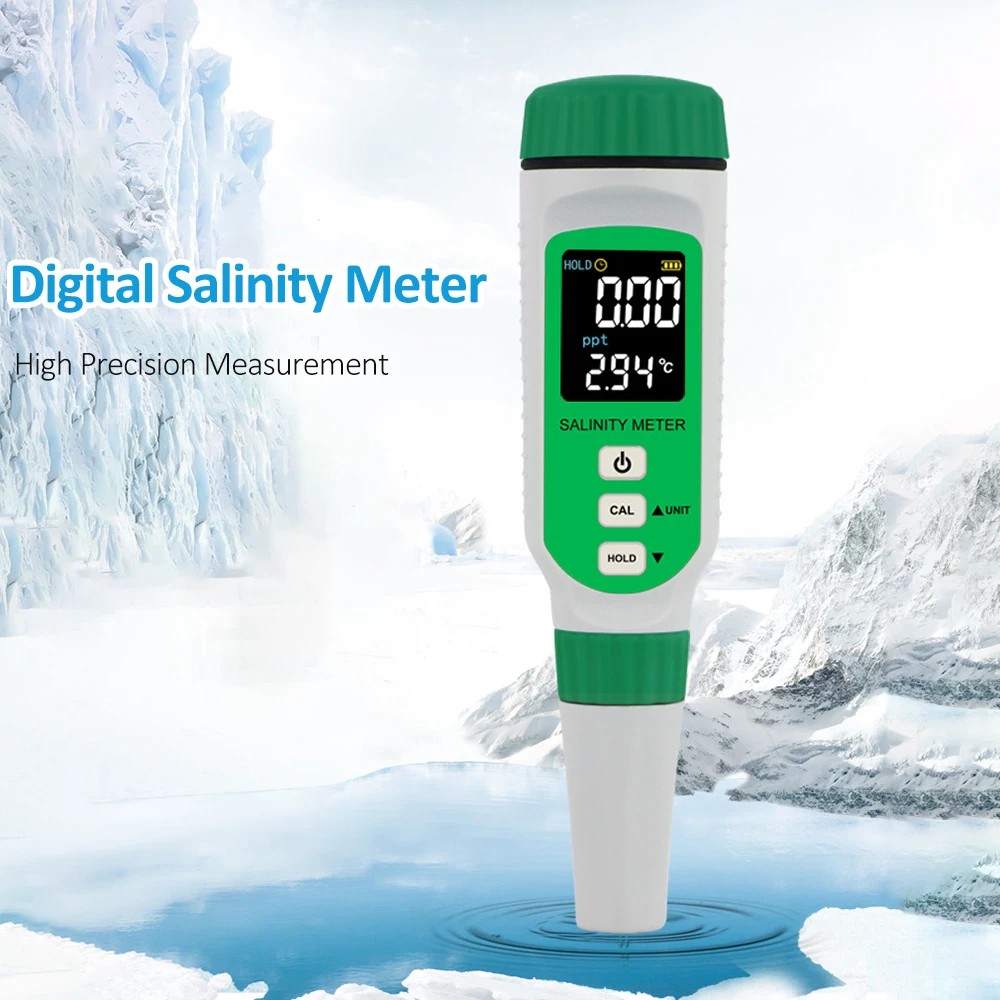SMART SENSOR Digital Salinity Meter Waterproof Refractometer Pool Aquarium AU