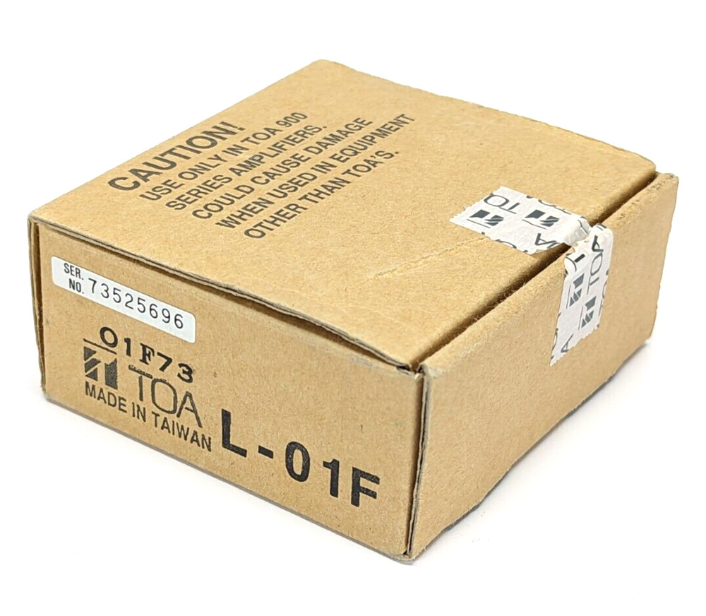 Toa Electronics L-01F - Line Matching Input Module for 900 Series Amps
