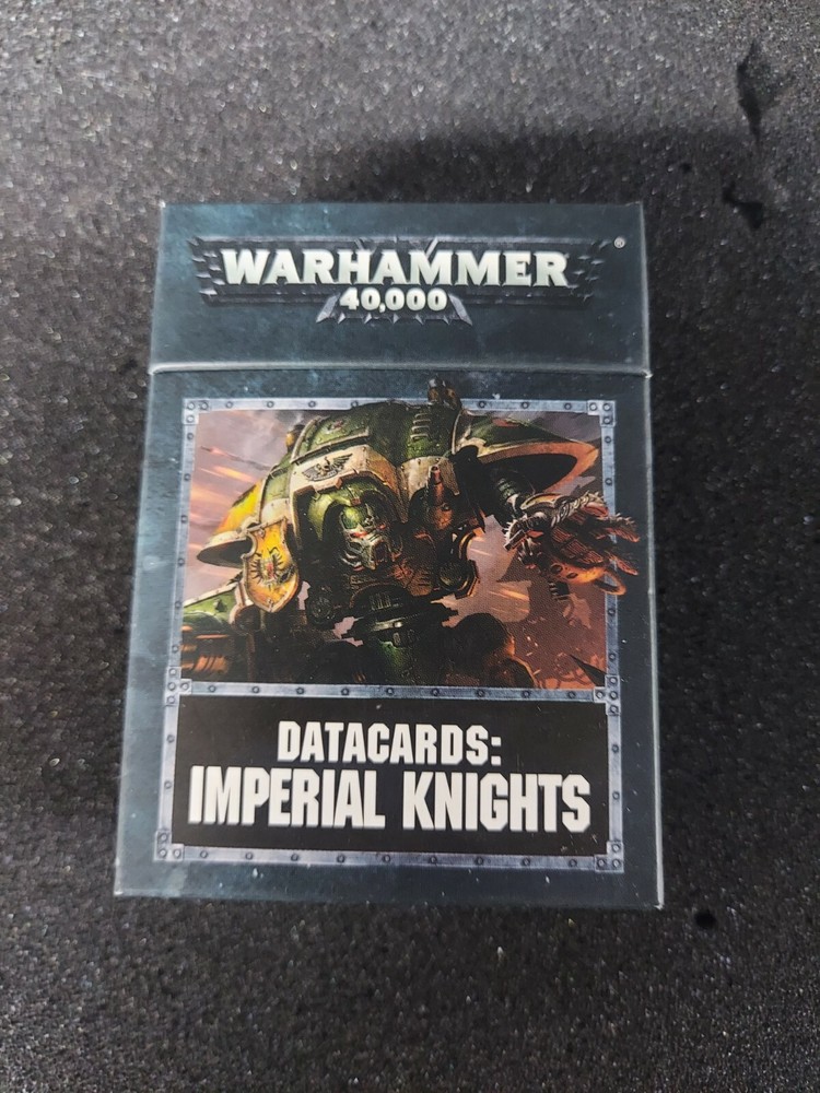 Warhammer 40k Games Workshop -Data cards: Imperial knights