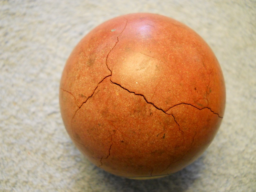 Vintage Clay Billiard Ball- #7