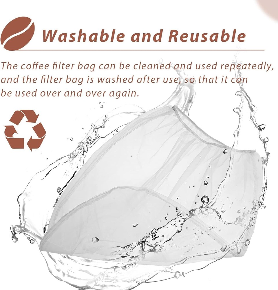 Cold Brew Coffee Filter Bag Compatible with Toddy Cold Brew System Strainer Bag