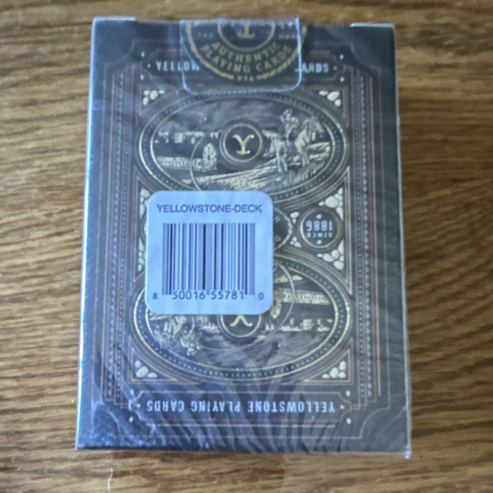 Theory11 Yellowstone sealed Playing Cards Deck
