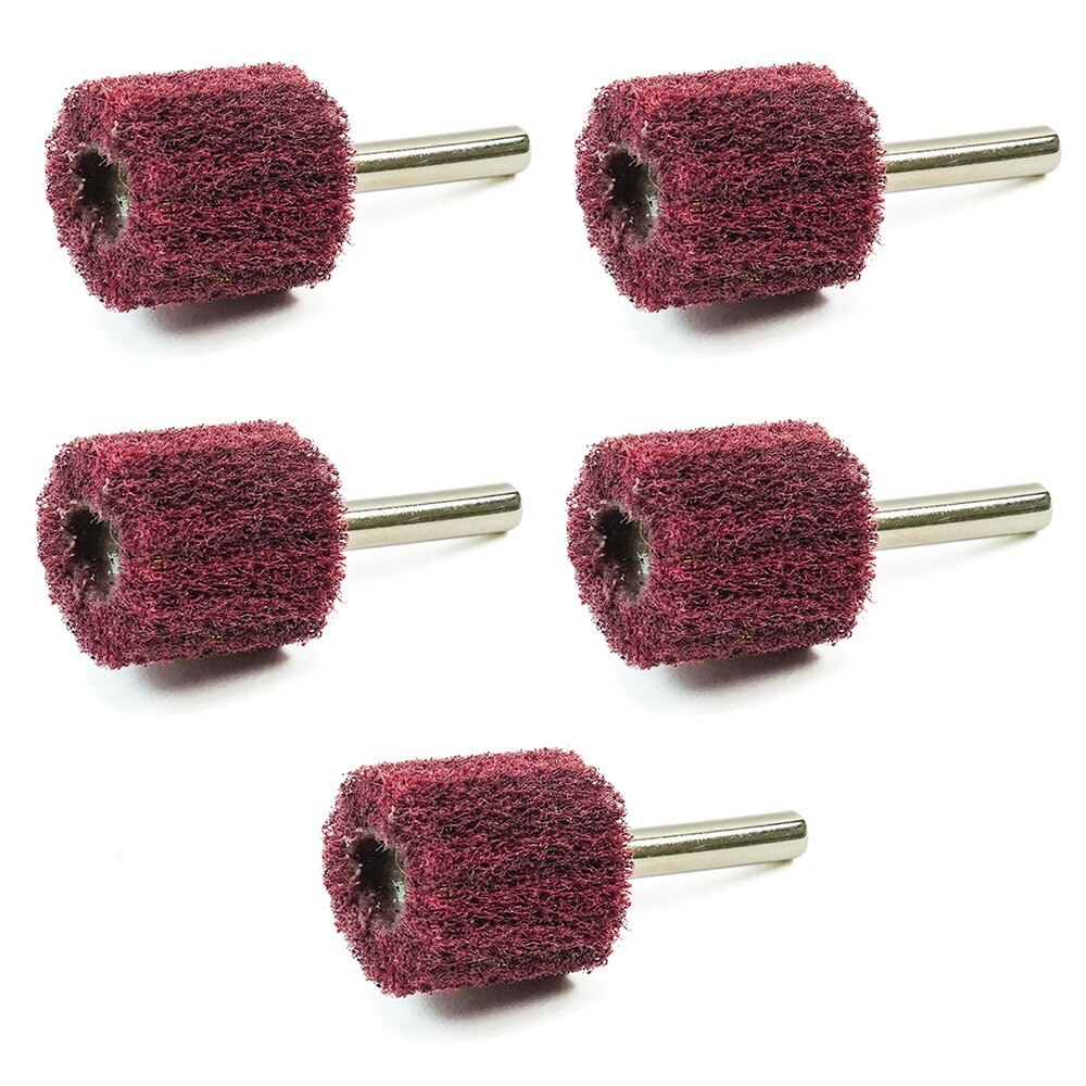(5) 1" Cleaning Wheels 400 Grit | Abrasive Polishing Buffing Die Grinder Drill