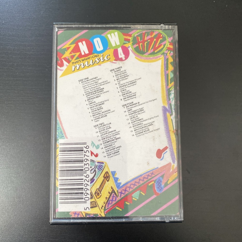 Various - Now Music 4 Double Cassette