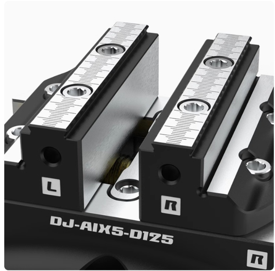 Four & Five Axis Machining Integral Self-centering Concentric Vice DJ-AIX5-D125