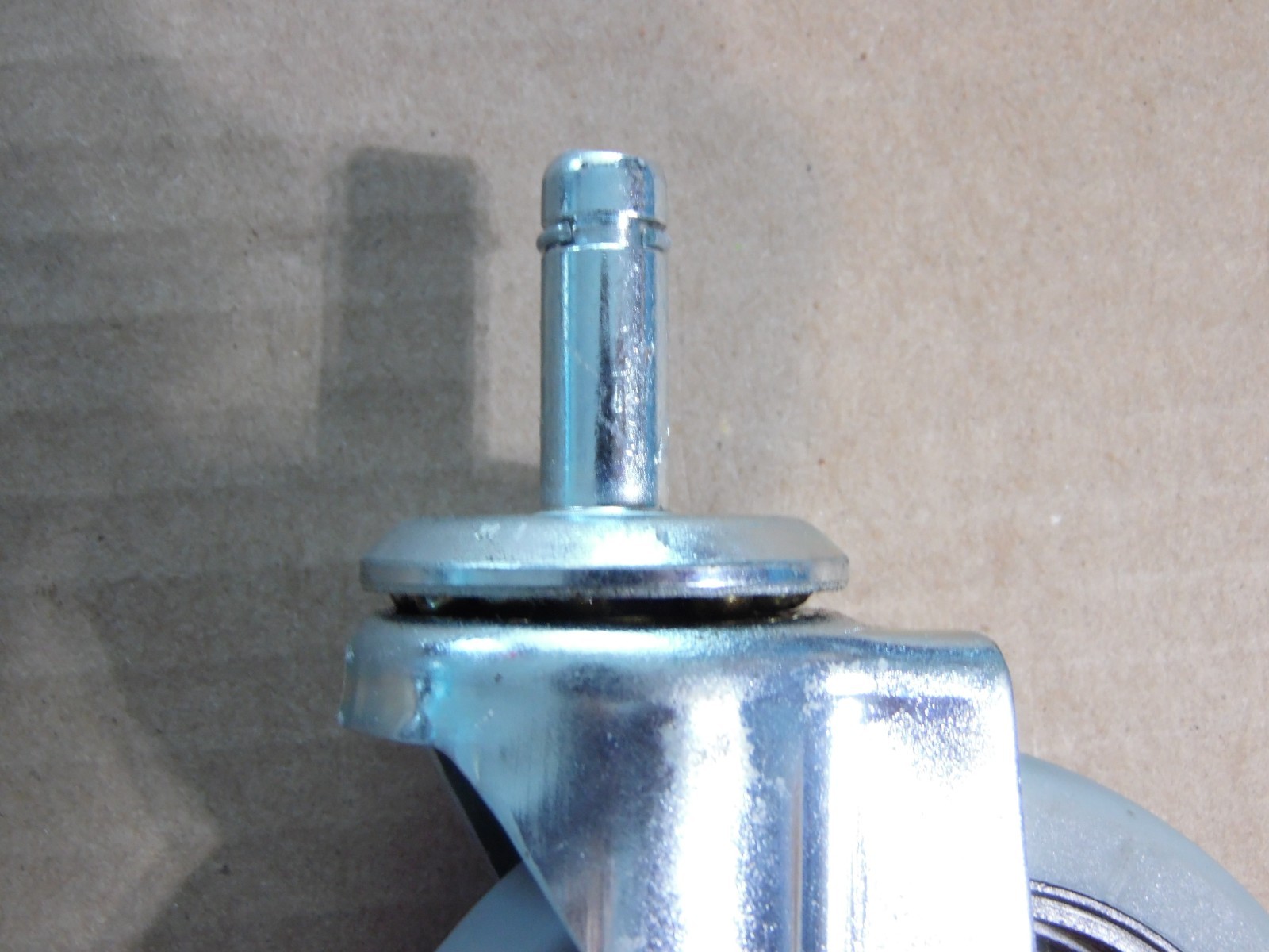 New for LUXOR Utility Cart Heavy Duty Whee- Non Locking Push In 4" Wheel