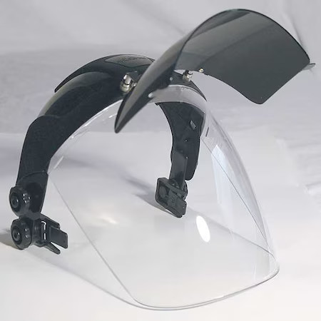 Sellstrom S32162 Faceshield Visor, Clear Visor, Polycarbonate, Universal