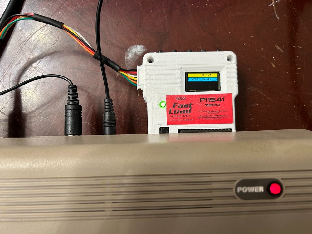 Pi1541 Zero with Epyx Fastload, Case & 32gb SD for Commodore 64 and 128