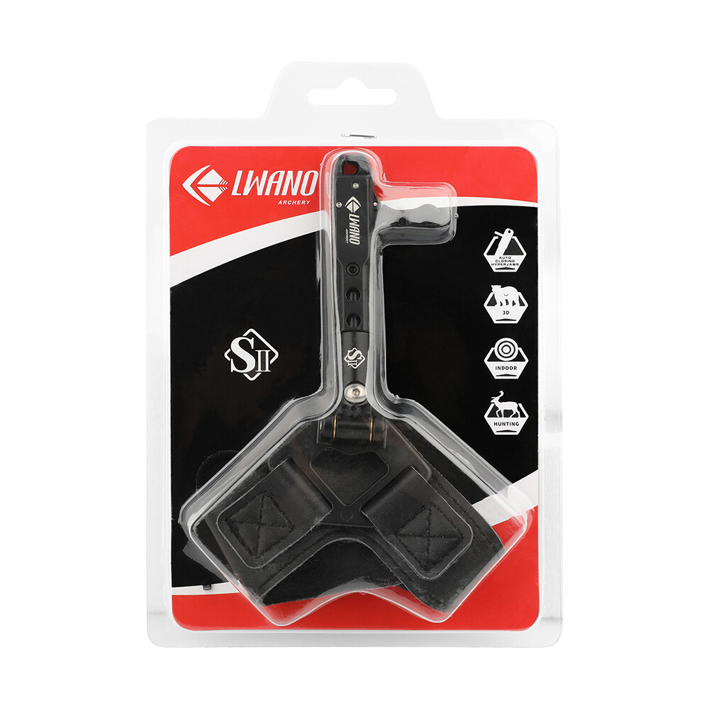 Compound Bow Wrist Release Aids Trigger Caliper Strap Adjustable Archery Hunting
