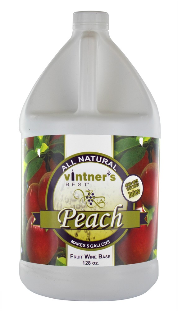 Peach Wine Base Complete Kit