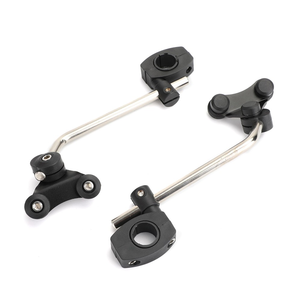 Universal Windscreen Bracket 7/8" 22mm Standard Handlebar Windshield Mount Clamp