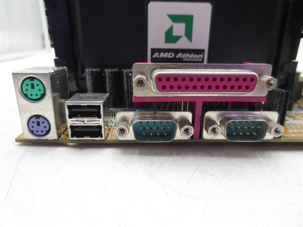 MSI MS-6195 K7 Pro Ver: 1 Slot 242 ATX Motherboard Athlon 650 256MB RAM