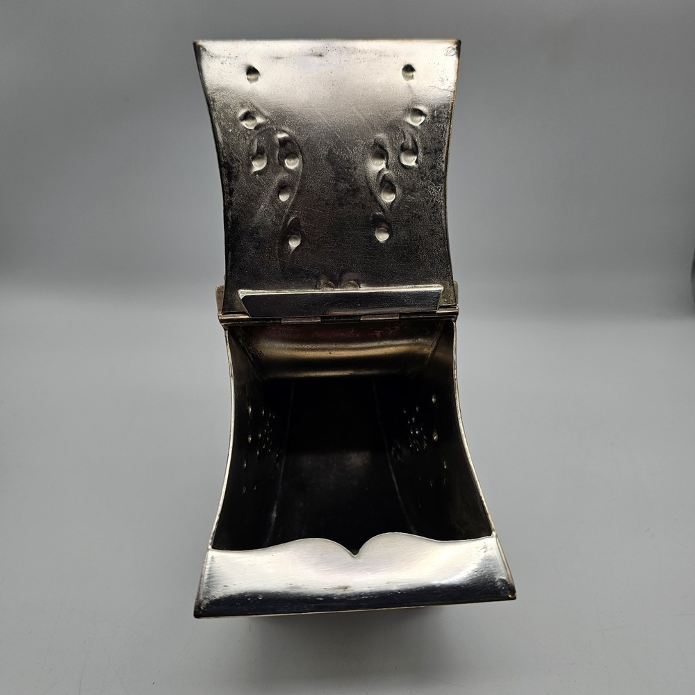 Antique James Dixon & Sons Silverplate Sugar Shuttle EPBM Bugle Backstamp