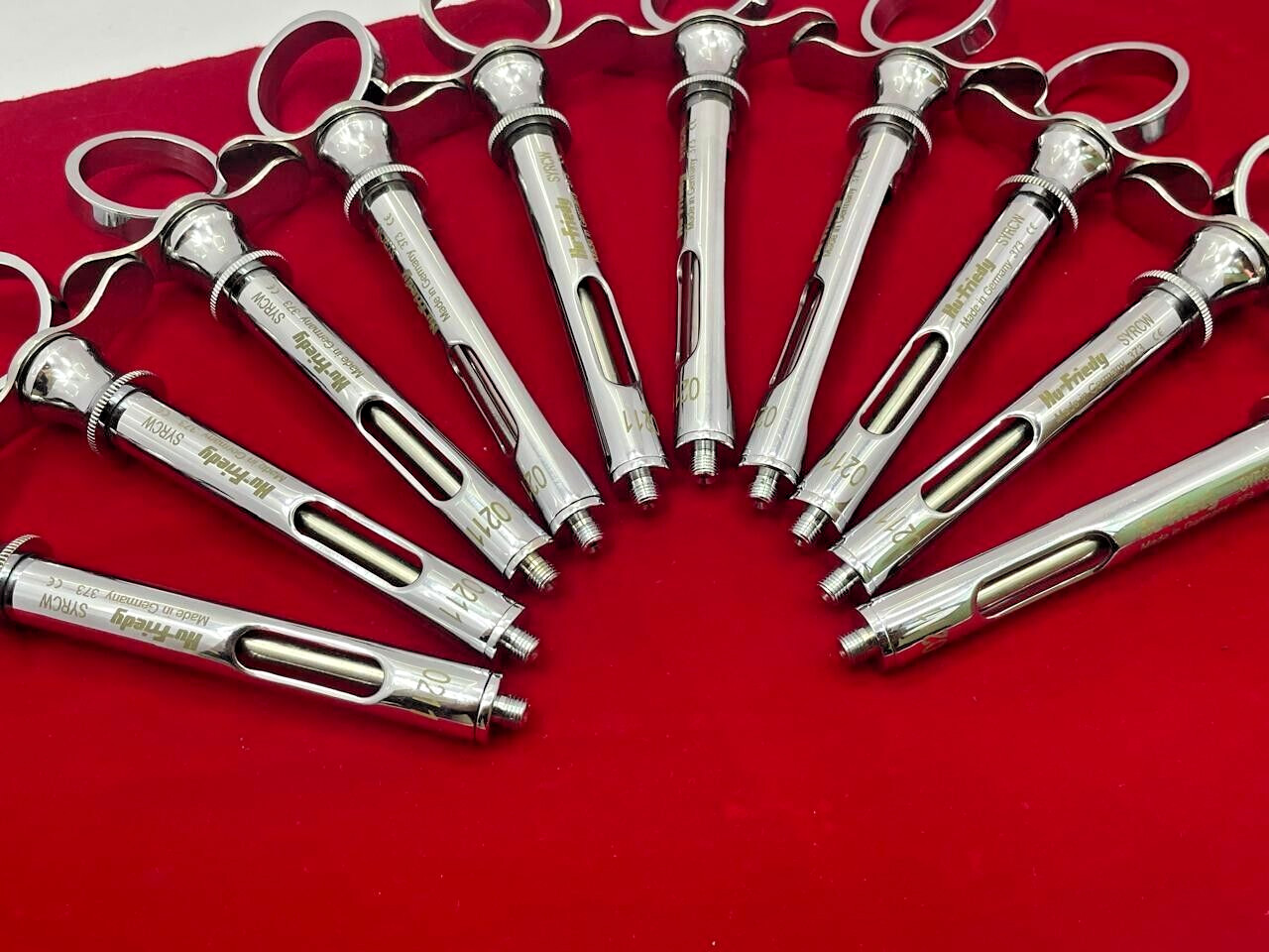 Lot of 30 PC Hu-Friedy CW Style Dental Anesthetic Aspirating 1.8ml Syringe SYRCW