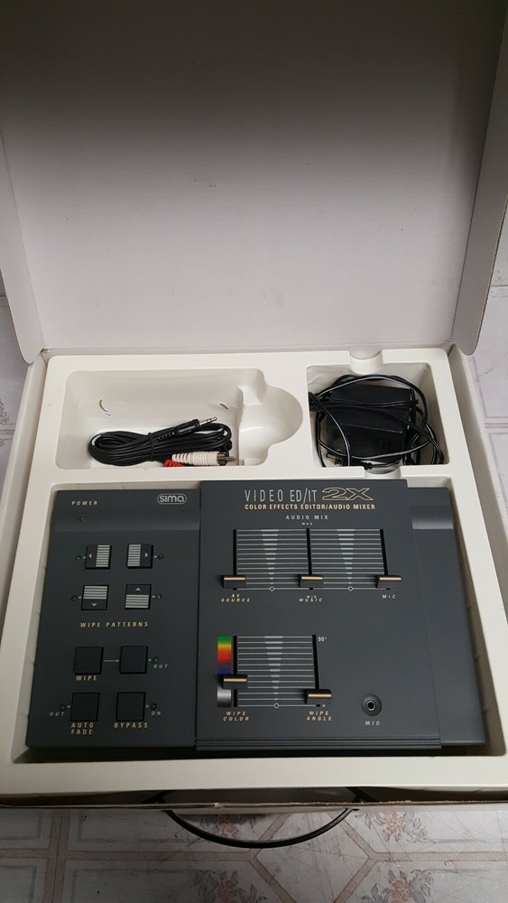 Sima Video Ed/it 2X Mini Editor & Sound Mixer