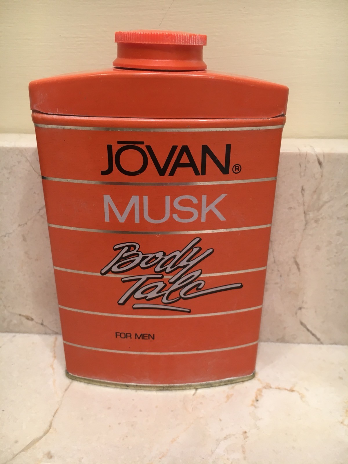 Jovan Musk Body Talc for Men by Coty 100g New Sealed-Vintage Hard to Find