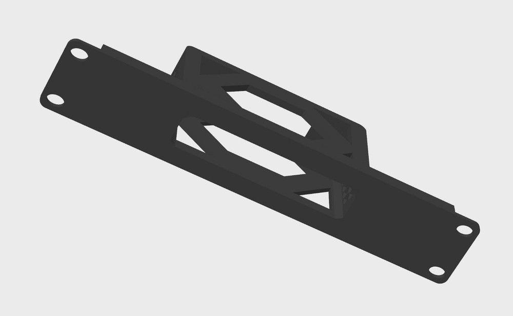 USW-Flex-Mini 10" Rack Mount 1U - 2 Keystone Jack