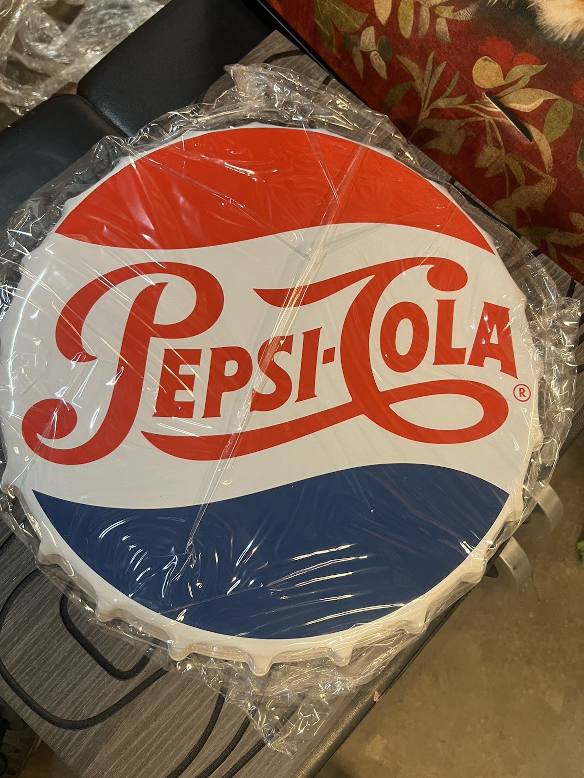 Pepsi Cola Bottle Cap Vintage Look All New Reproduction Of Pepsi Logo Bar,Den￼￼￼