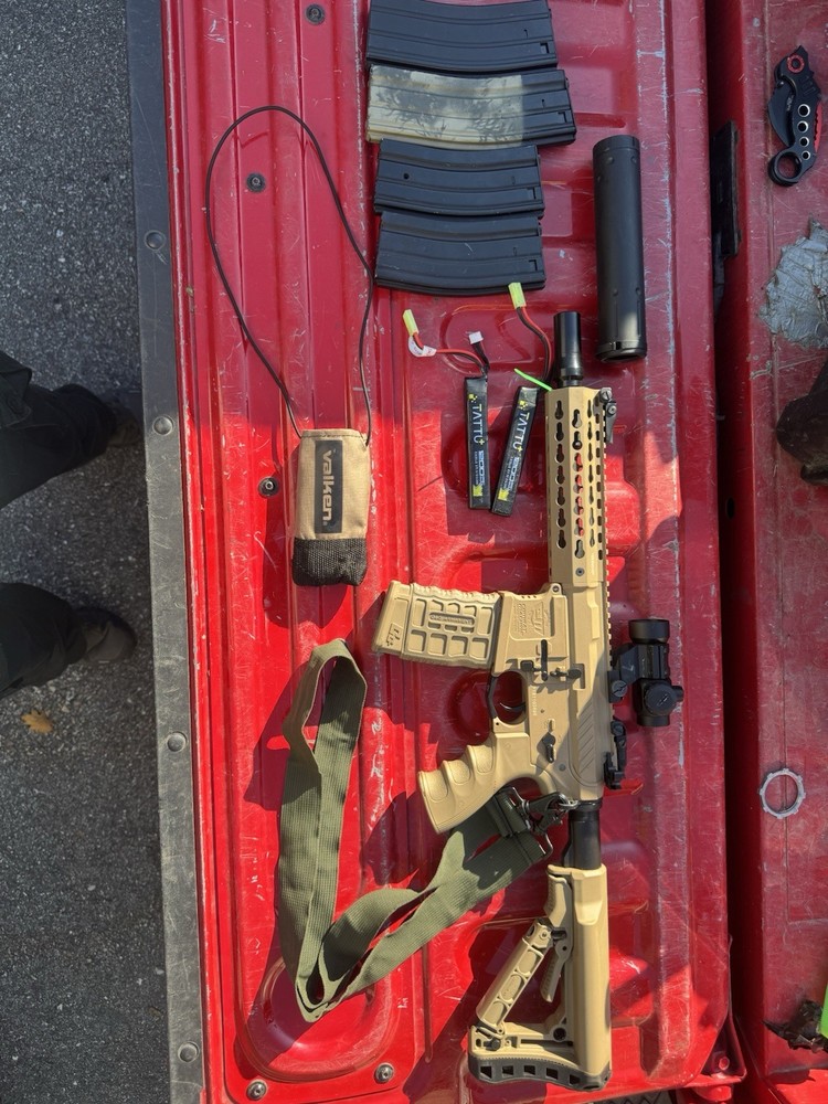 G&G Combat Machine CQB AEG Electric Airsoft Rifle..