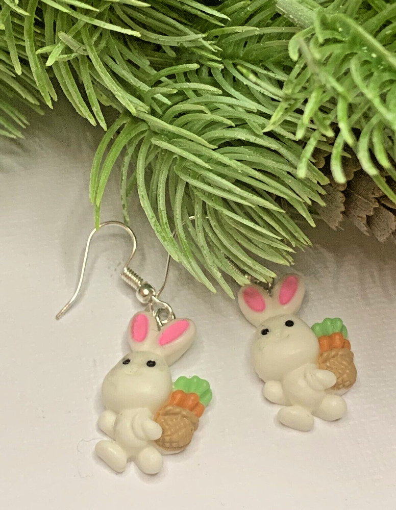 Easter Earrings, Bunny Earrings, Rabbit Earring, Gift Idea, Easter Bunny Earring