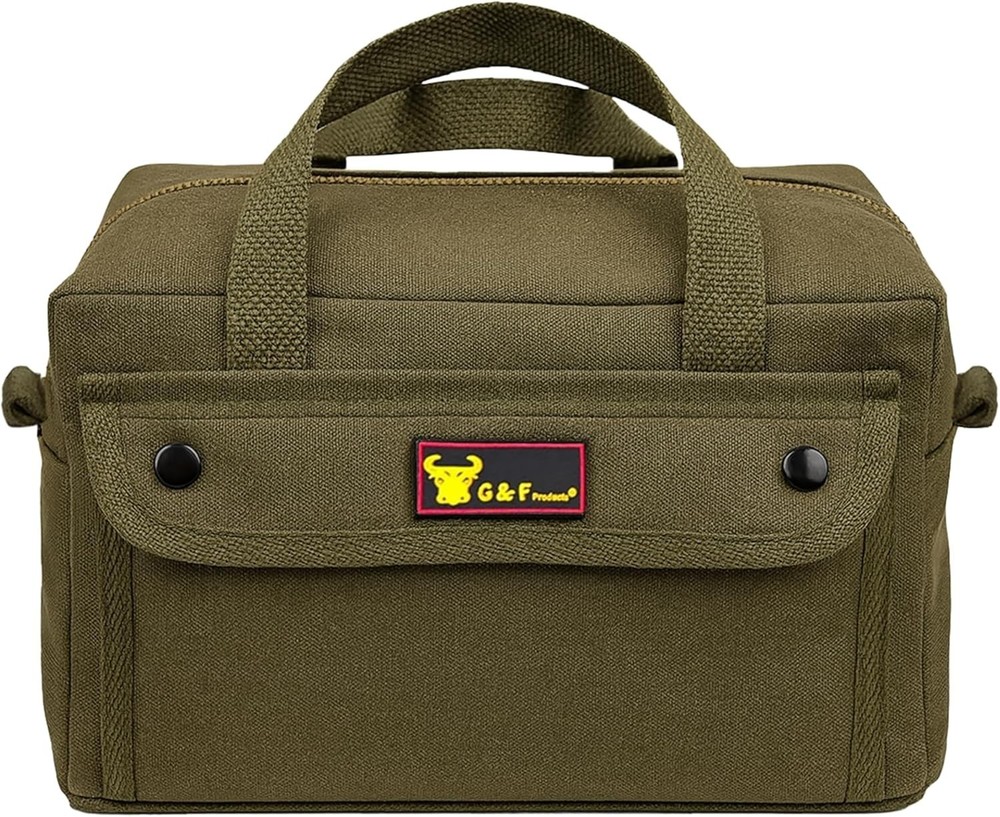Versatile Water-Resistant Duffle Bag - Heavy-Duty, Adjustable Strap, Olive Green