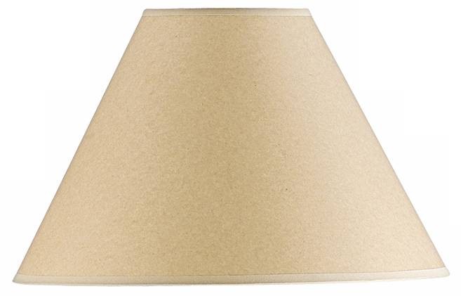 Kraft Paper Hardback Empire Lamp Shade 6x16x11 (Spider)