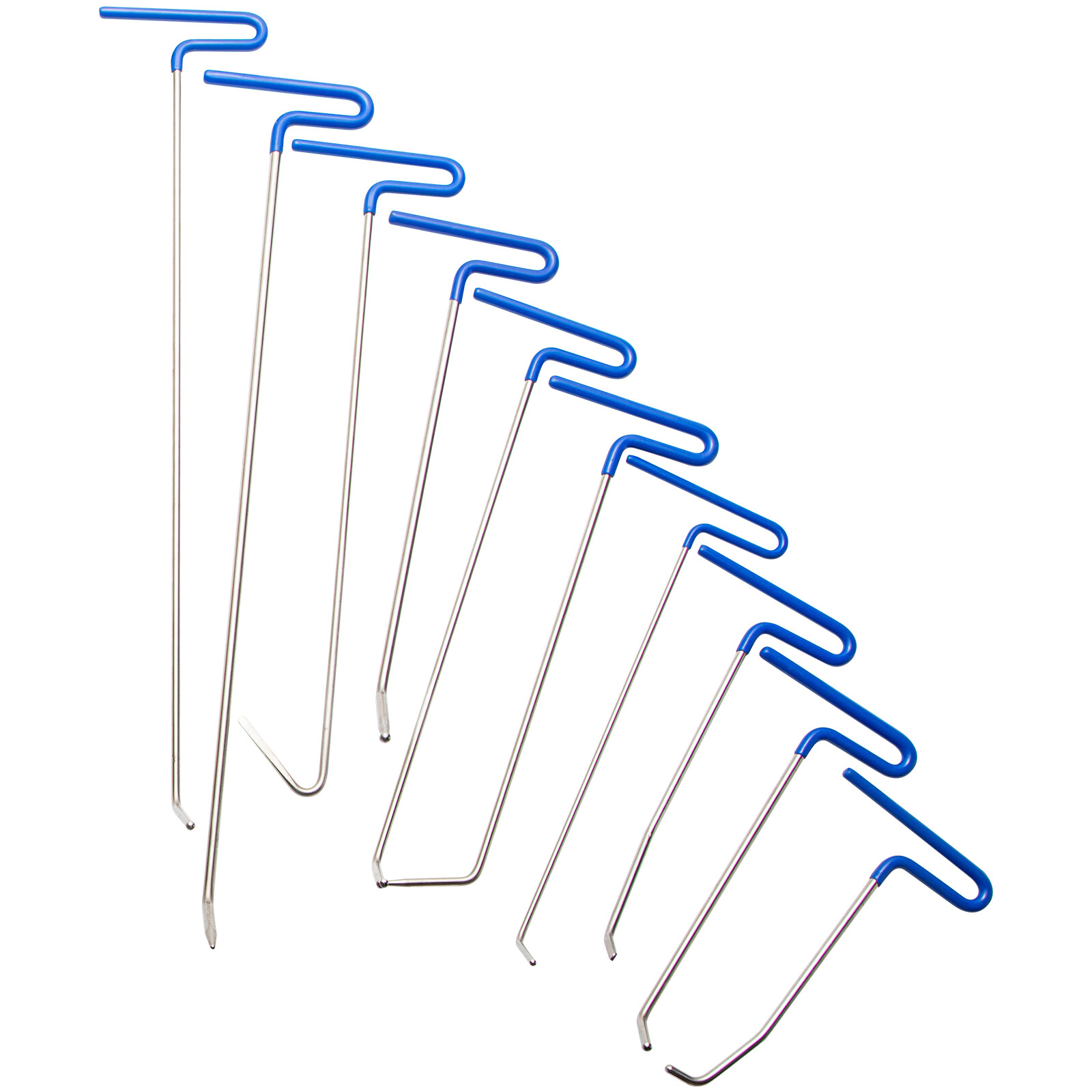 VEVOR 20Pcs Car Push Puller Rods Dent Removal Paintless Tools Repair Hammer kit