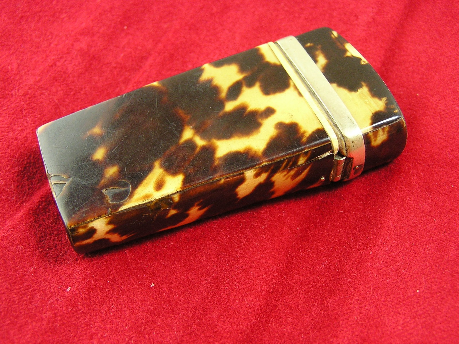 Faux Tortoiseshell Lancet Case, Bloodletting