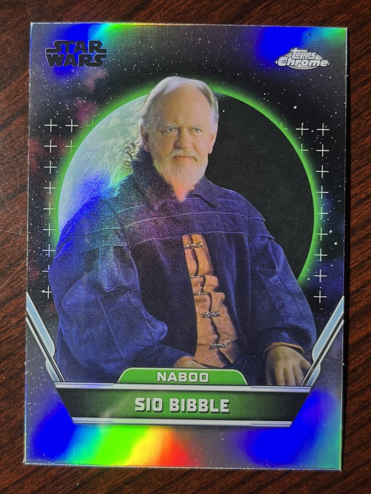 2024 Topps Chrome Star Wars Hyperspace Sio Bibble Refractor #40