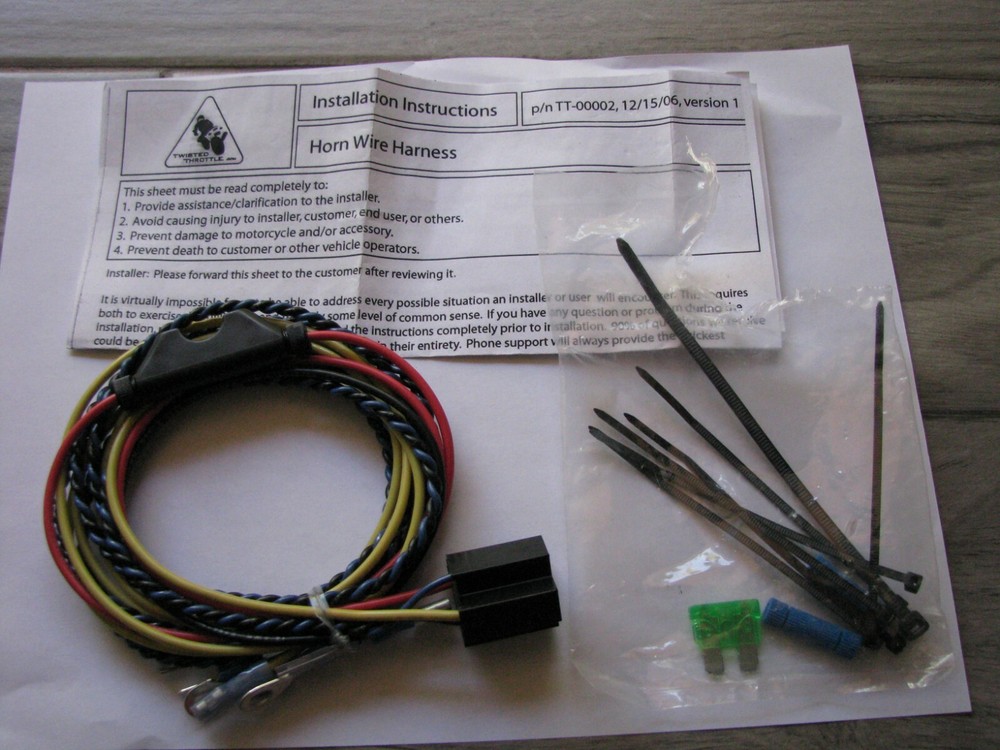 Kawasaki Horn Wire Harness