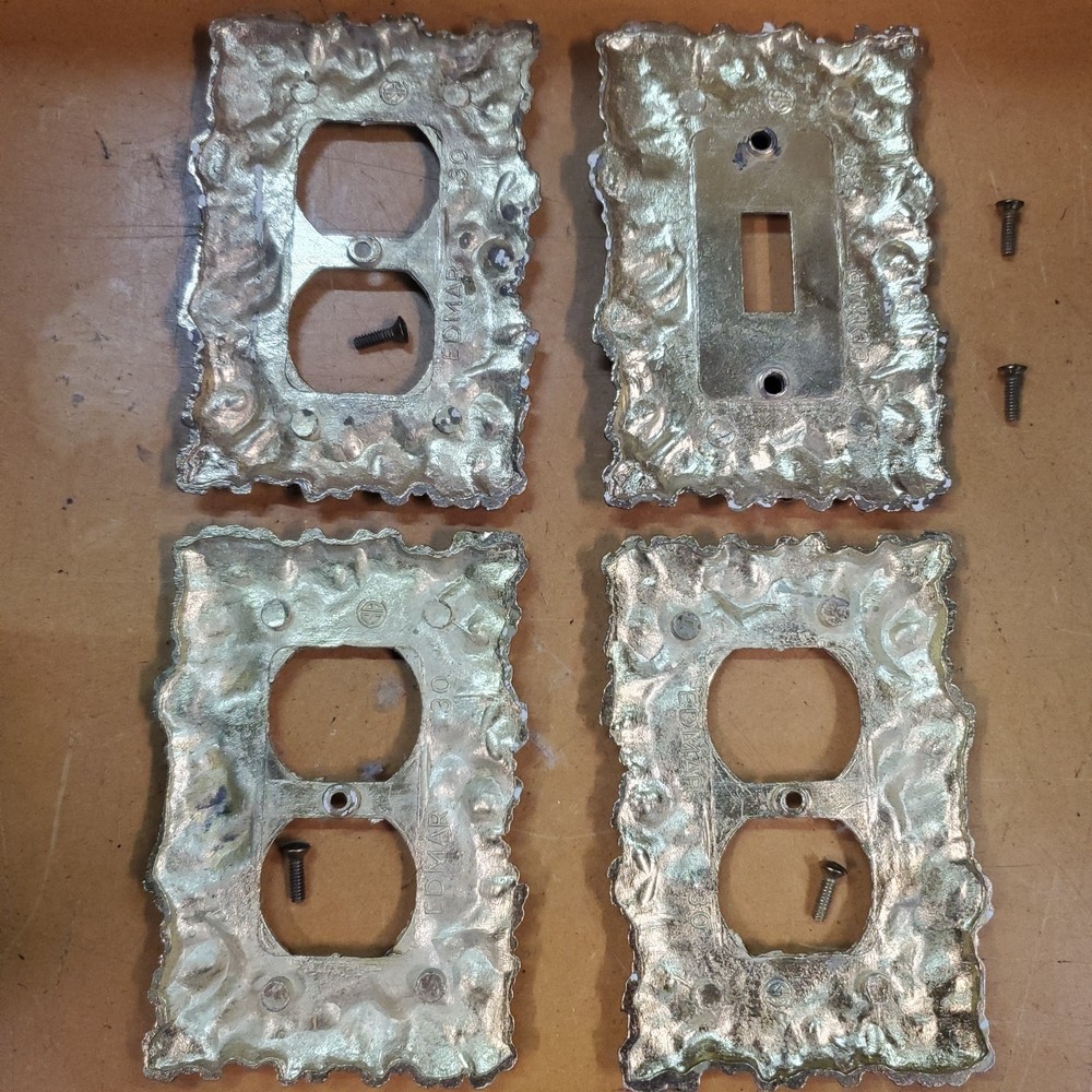 Vintage Edmar Outlets and Switch Plates
