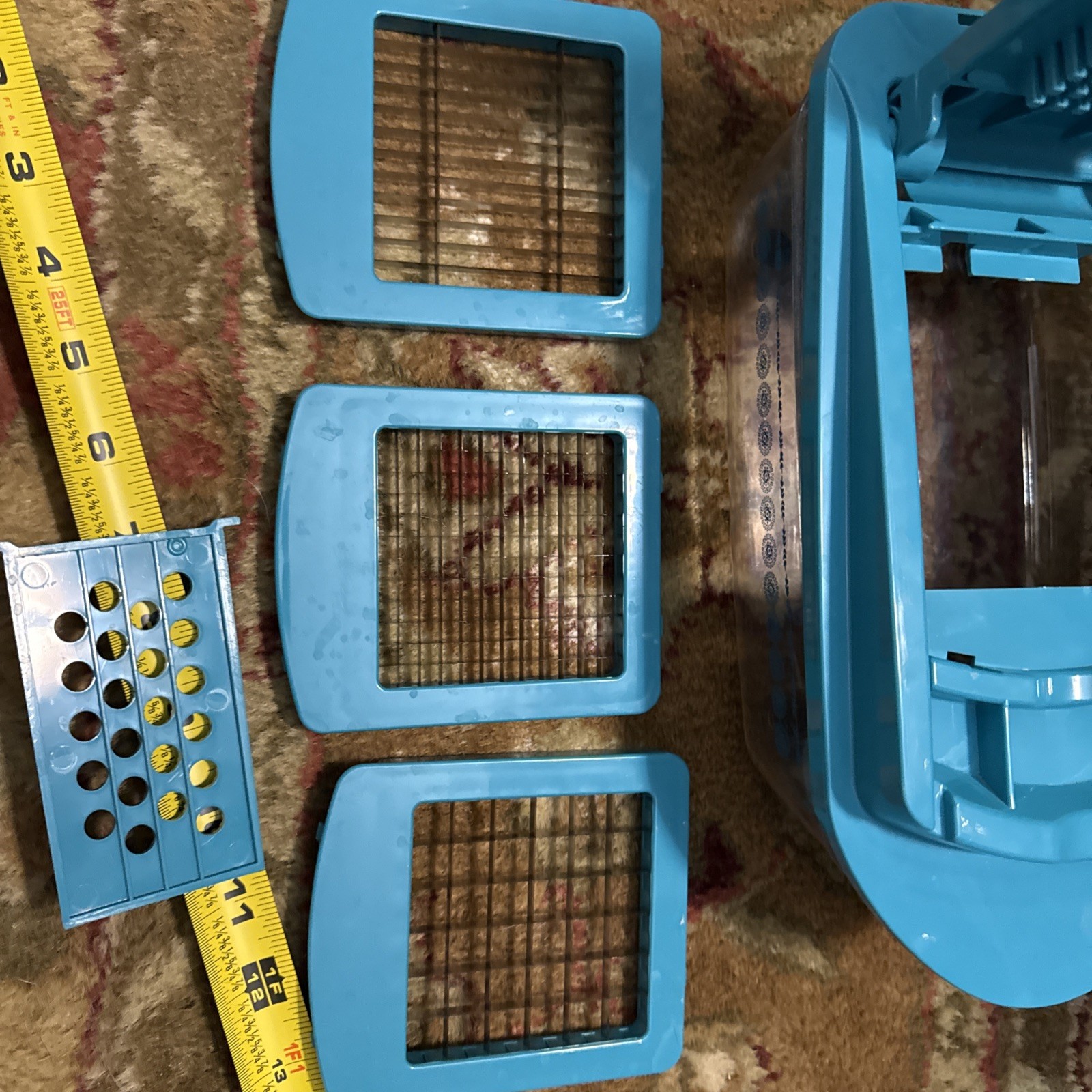 Storage Woman Chopper Set With Different Blades And Guard