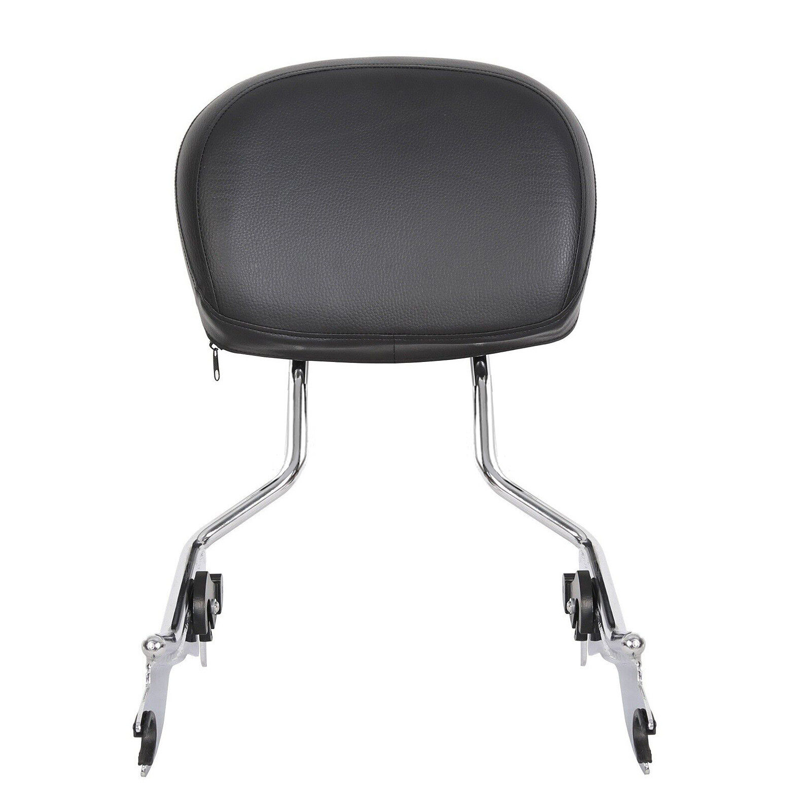 Detachable Passenger Backrest Sissy Bar Chrome For 09-UP Harley Davidson Touring