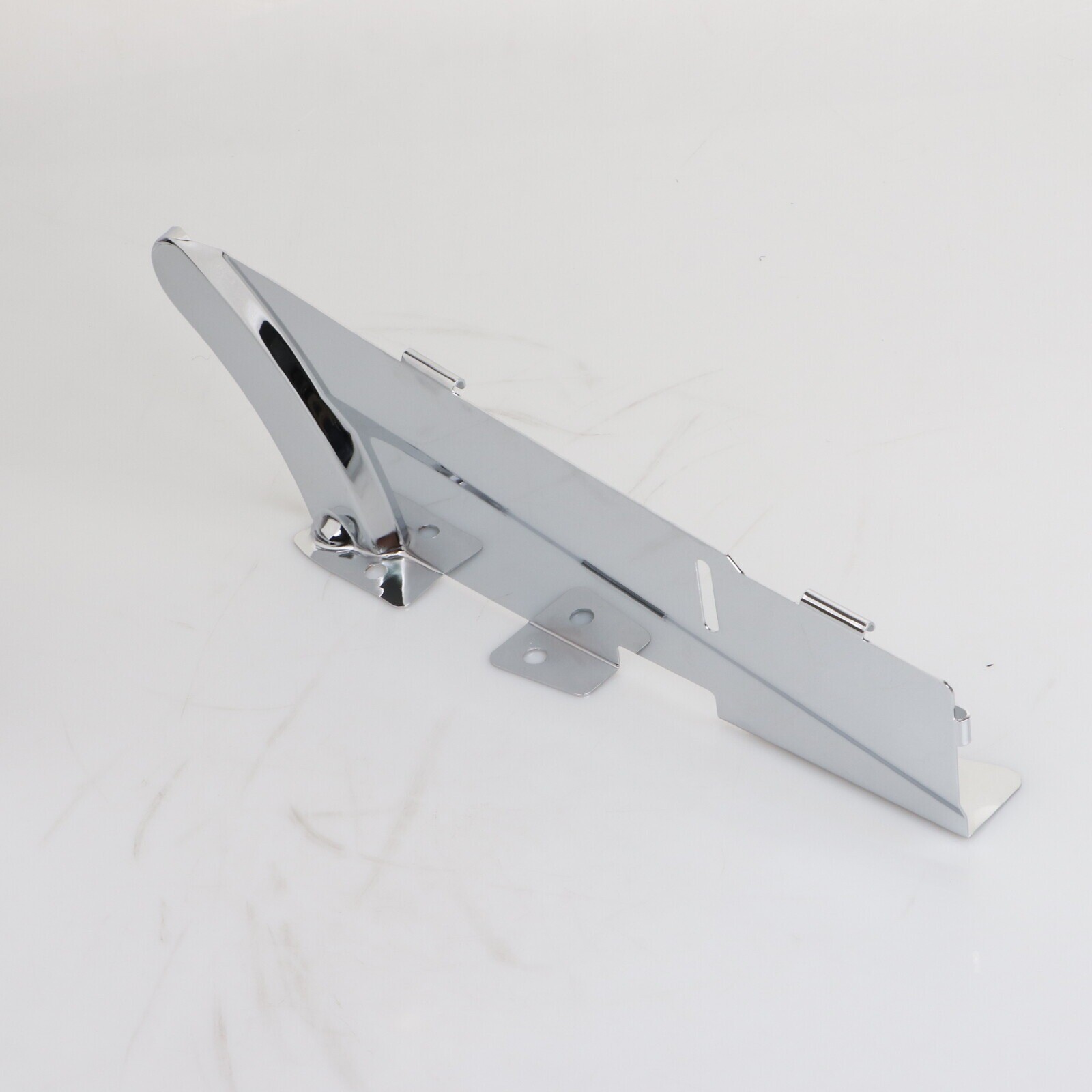 Chrome Lower Belt Guard Cover Fit For Harley Dyna Wide Super Glide EFI FXDI FXDC