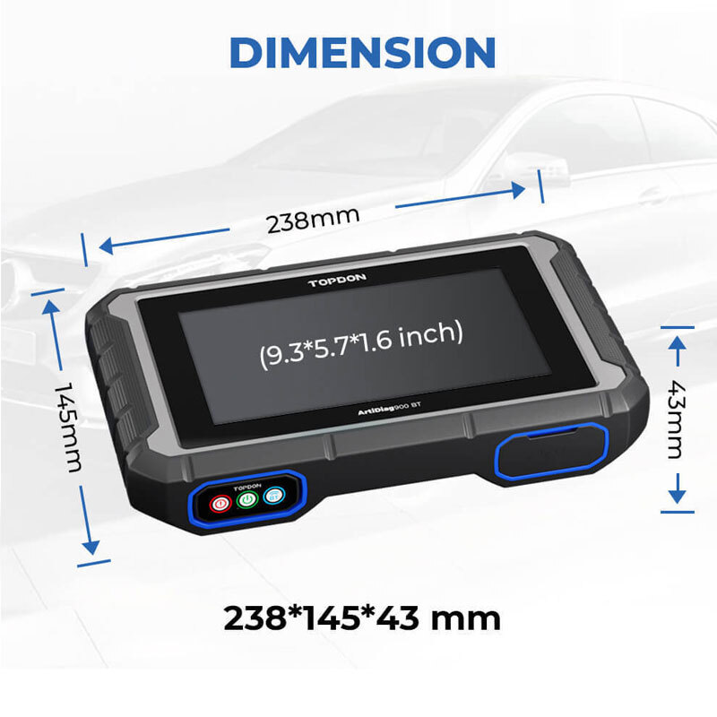 2024TOPDON AD900BT Car OBD2 Scanner Diagnostic Tool Key Coding TPMS Phoenix Plus