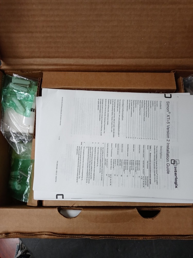 Simon Self Contained Wireless Security System XTi-5 Version 2 80-632-3N-XT5-2