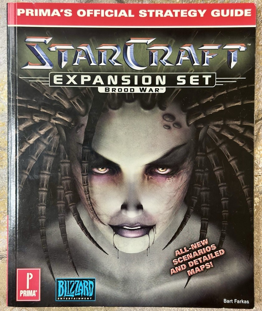 Starcraft Expansion Set: Brood War Prima Official Strategy Guide - PC