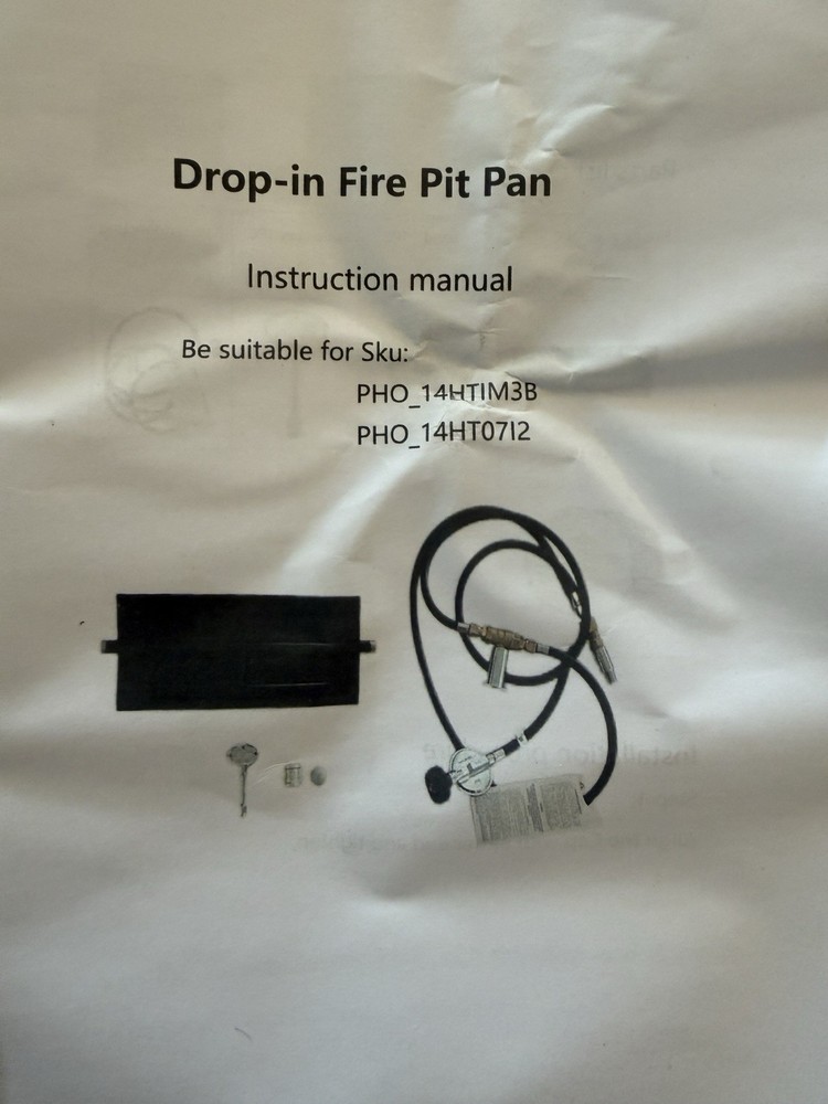 NEW! Open Box Fire Pit Pan