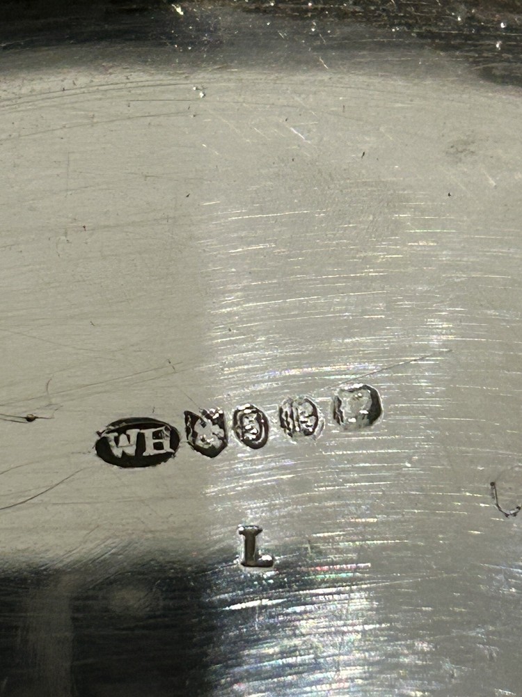 Silver Plated Large Swing Basket