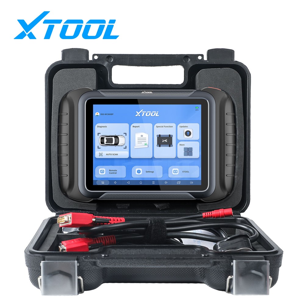 XTOOL D8S Bidirectional OBD2 Scanner Topology Map Diagnostic Tool Key Programmer