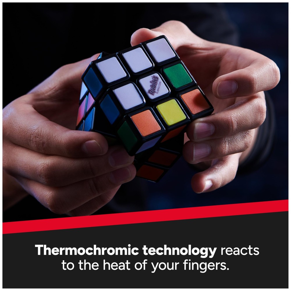 Rubik's Phantom 3X3 Cube Thermochromic Challenge For Experienced Cubers