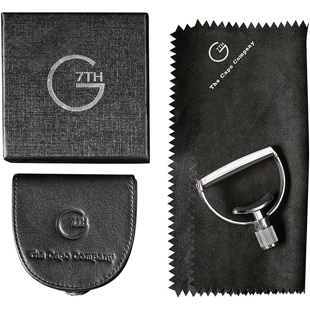 G7th Heritage Series 6-String Standard String Spacing Capo Chrome