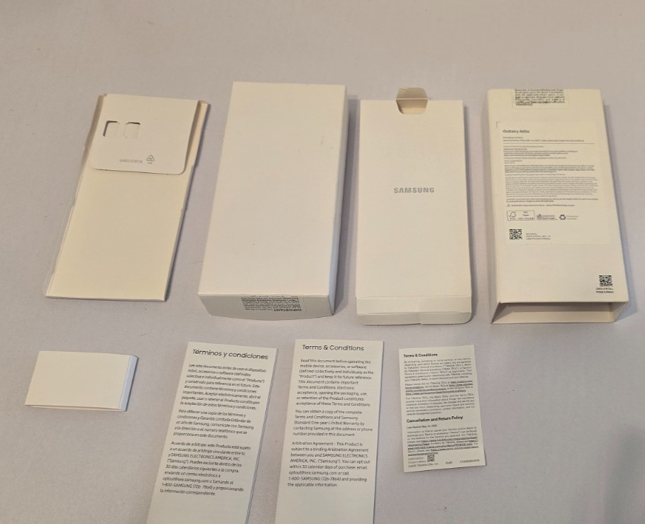 Galaxy A03s Clean and Undamaged Does not Include Accessories WT(Empty Box Only)